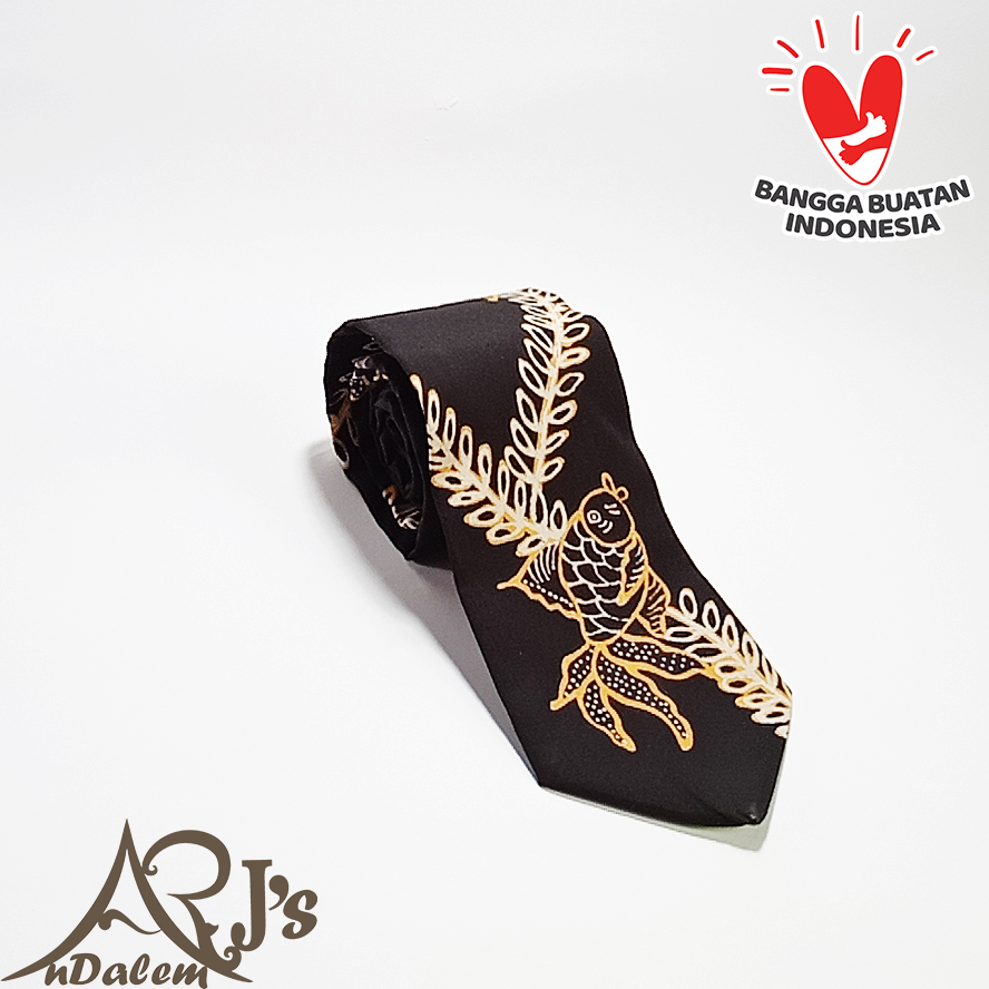 Dasi Batik Motif Iwak Koi Foto 2