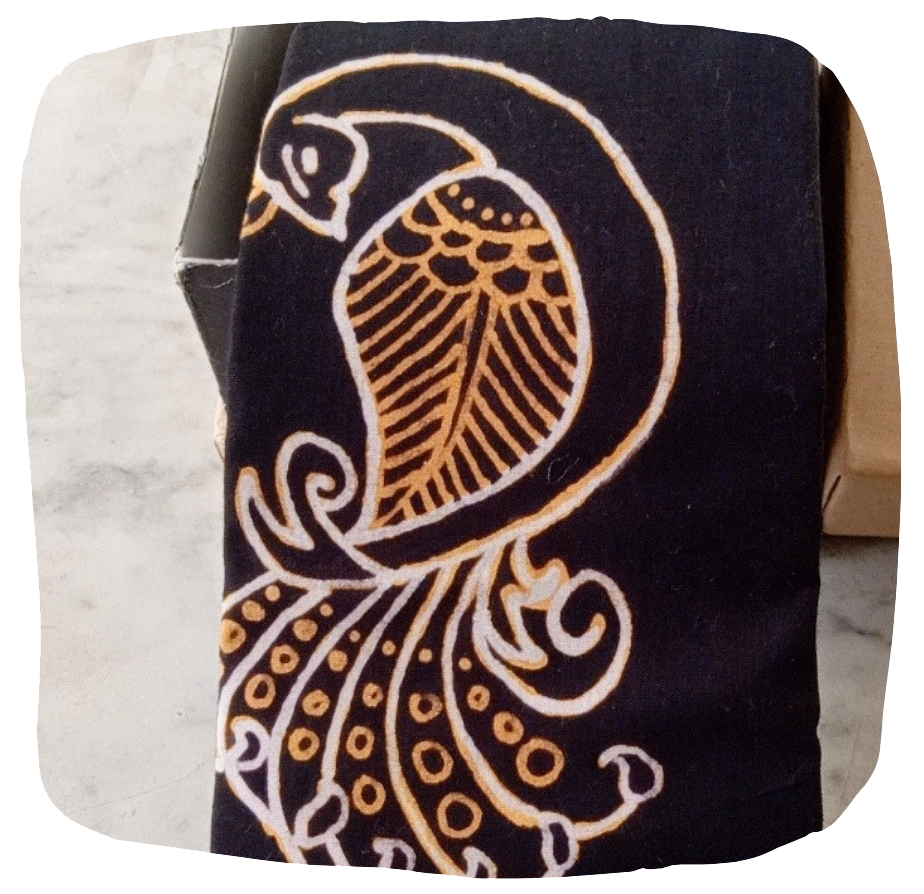 Dasi Batik Motif Merak Foto 1